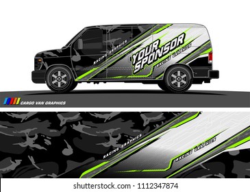 car decal design vector. abstract background for vehicle vinyl wrap