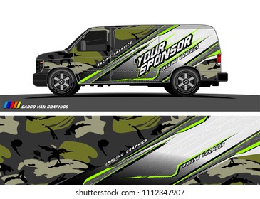 car decal design vector. abstract background for vehicle vinyl wrap