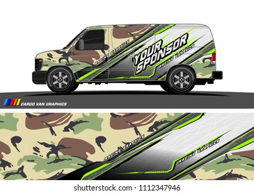 car decal design vector. abstract background for vehicle vinyl wrap