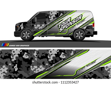 car decal design vector. abstract background for vehicle vinyl wrap
