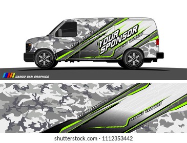 car decal design vector. abstract background for vehicle vinyl wrap
