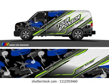 car decal design vector. abstract background for vehicle vinyl wrap
