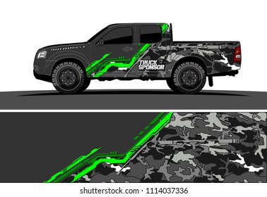 car decal design vector. abstract background for vehicle vinyl wrap
