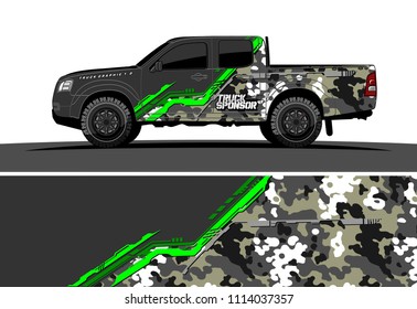 car decal design vector. abstract background for vehicle vinyl wrap

