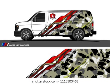 car decal design vector. abstract background for vehicle vinyl wrap