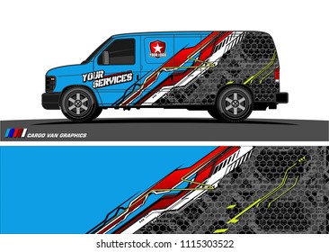car decal design vector. abstract background for vehicle vinyl wrap