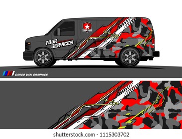 car decal design vector. abstract background for vehicle vinyl wrap