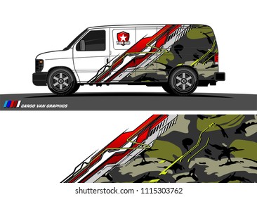 car decal design vector. abstract background for vehicle vinyl wrap