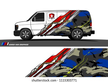 car decal design vector. abstract background for vehicle vinyl wrap