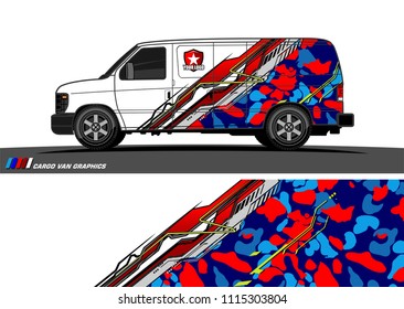 car decal design vector. abstract background for vehicle vinyl wrap