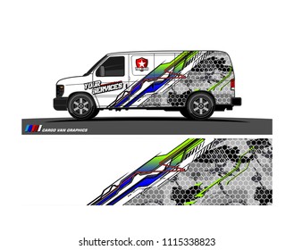 car decal design vector. abstract background for vehicle vinyl wrap