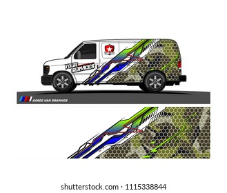 car decal design vector. abstract background for vehicle vinyl wrap