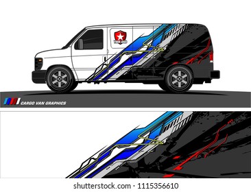 car decal design vector. abstract background for vehicle vinyl wrap