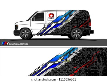 car decal design vector. abstract background for vehicle vinyl wrap
