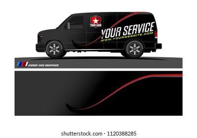 car decal design vector. abstract background for vehicle vinyl wrap