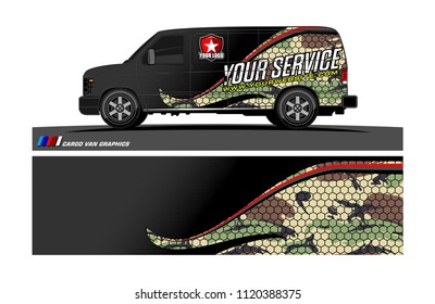 car decal design vector. abstract background for vehicle vinyl wrap