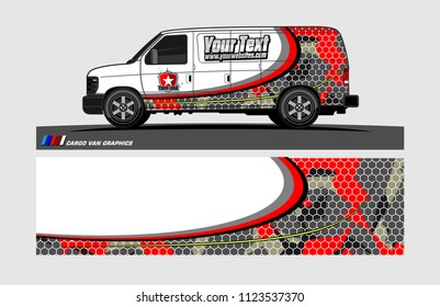 car decal design vector. abstract background for vehicle vinyl wrap