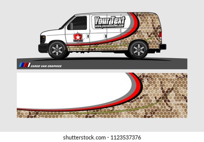 car decal design vector. abstract background for vehicle vinyl wrap