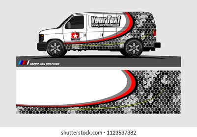 car decal design vector. abstract background for vehicle vinyl wrap