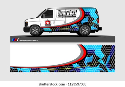 car decal design vector. abstract background for vehicle vinyl wrap