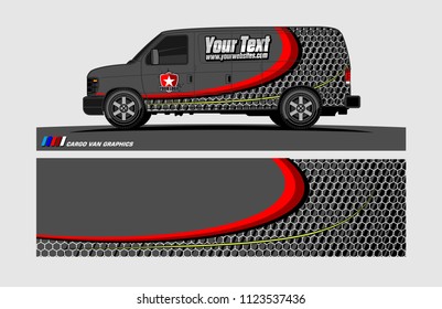 car decal design vector. abstract background for vehicle vinyl wrap