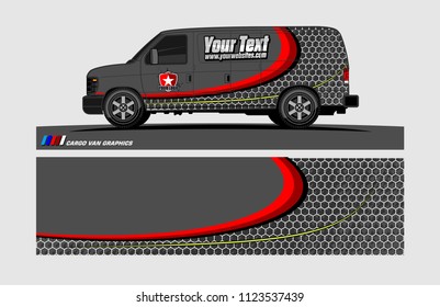 car decal design vector. abstract background for vehicle vinyl wrap