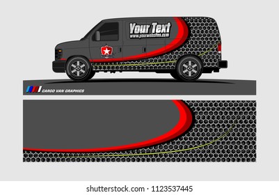 car decal design vector. abstract background for vehicle vinyl wrap