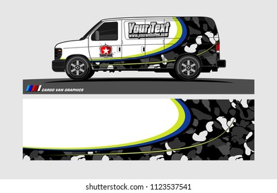 car decal design vector. abstract background for vehicle vinyl wrap