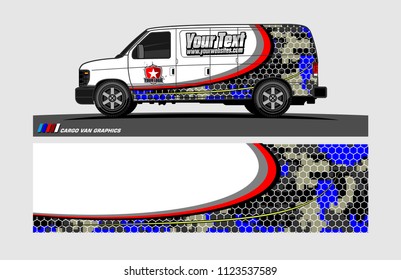 car decal design vector. abstract background for vehicle vinyl wrap