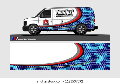 car decal design vector. abstract background for vehicle vinyl wrap