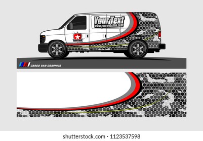 car decal design vector. abstract background for vehicle vinyl wrap