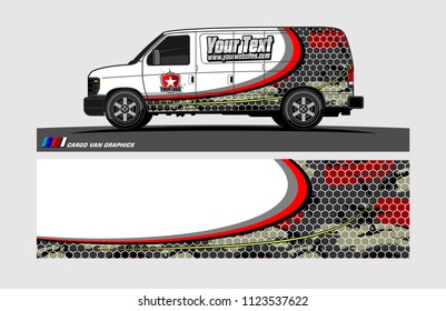 car decal design vector. abstract background for vehicle vinyl wrap