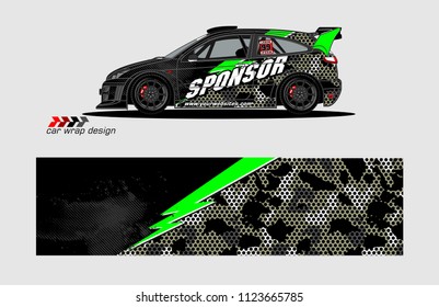 car decal design vector. abstract background for vehicle vinyl wrap