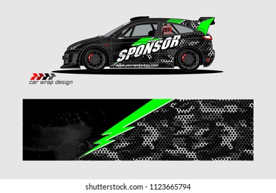car decal design vector. abstract background for vehicle vinyl wrap