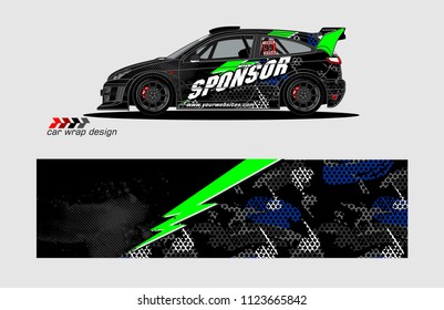 car decal design vector. abstract background for vehicle vinyl wrap