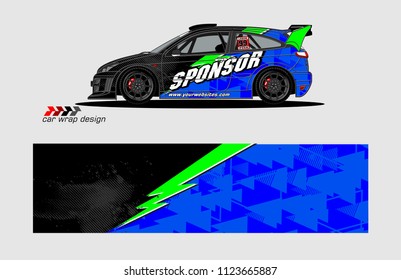 car decal design vector. abstract background for vehicle vinyl wrap