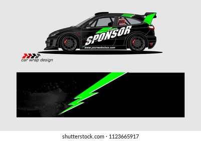 car decal design vector. abstract background for vehicle vinyl wrap