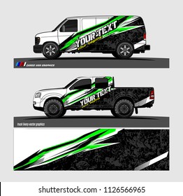car decal design vector. abstract background for vehicle vinyl wrap