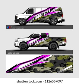 car decal design vector. abstract background for vehicle vinyl wrap