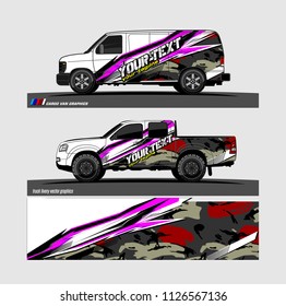 car decal design vector. abstract background for vehicle vinyl wrap