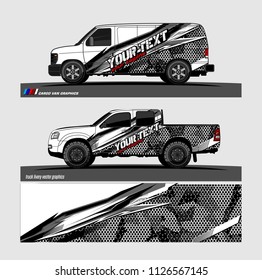 car decal design vector. abstract background for vehicle vinyl wrap