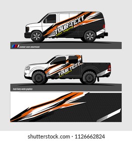 car decal design vector. abstract background livery for vehicle vinyl wrap