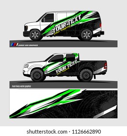 car decal design vector. abstract background livery for vehicle vinyl wrap
