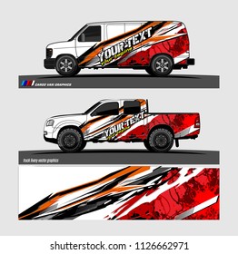 car decal design vector. abstract background livery for vehicle vinyl wrap