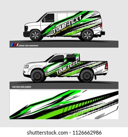 car decal design vector. abstract background livery for vehicle vinyl wrap