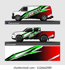 car decal design vector. abstract background livery for vehicle vinyl wrap