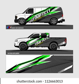 car decal design vector. abstract background livery for vehicle vinyl wrap
