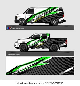 car decal design vector. abstract background livery for vehicle vinyl wrap