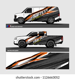 car decal design vector. abstract background livery for vehicle vinyl wrap