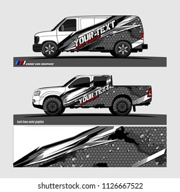 car decal design vector. abstract background livery for vehicle vinyl wrap